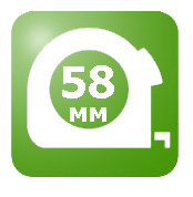 Ширина профиля - 58 мм Ширина профиля - 58 мм